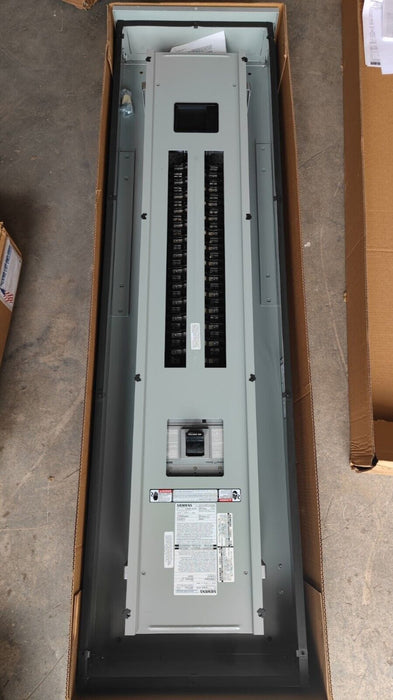 PANELBOARD SIEMENS, 400 AMP, 240/120V, MLO (w/ USED MAIN Breaker), 1PH/3W, 54Sp, NEMA 3R Outdoor Enclosure, 74 Inch, P1A54MC400AT