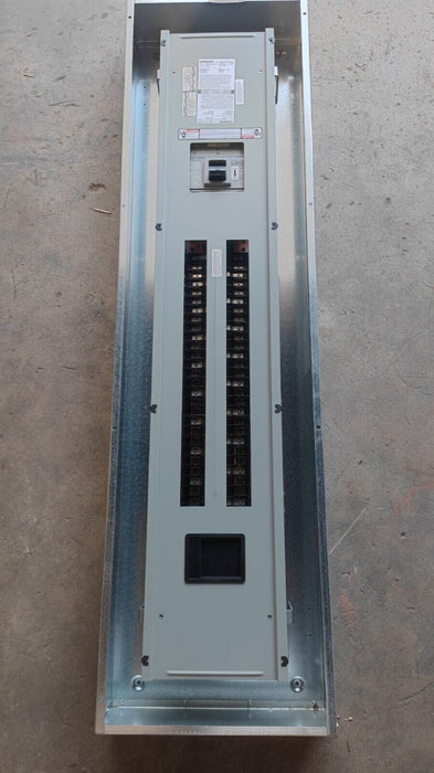 PANELBOARD SIEMENS, 400 AMP, 480Y/277V, MLO (w/ USED MAIN Breaker), 3PH/4W, 54Sp, Box + Cover, 74 Inch, P1E54MC400AT