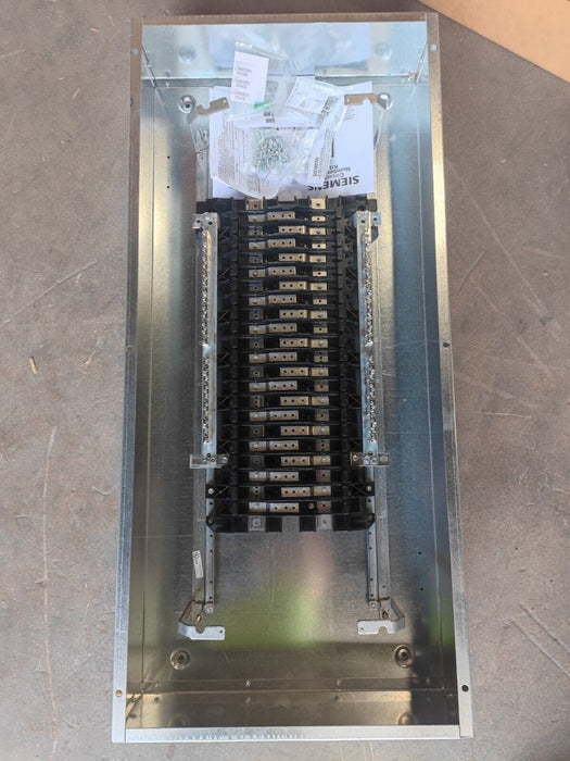 PANELBOARD SIEMENS, 250 AMP, 240/120V, MLO, 1PH/3W, 42Sp, SINGLE PHASE, NEMA 1 Enclosure, 44 Inch, P1A42MC250AT