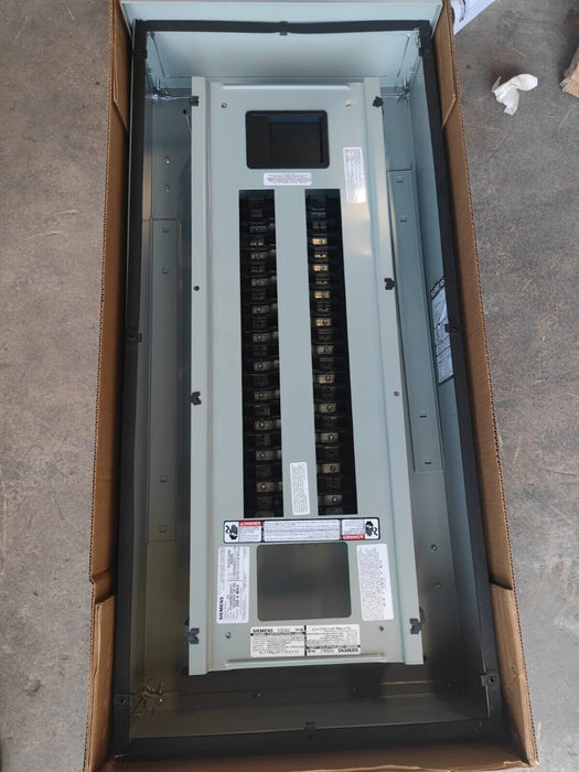 PANELBOARD SIEMENS, 250 AMP, 240V/120V, 1PH/3W, Single Phase, 42Sp, NEMA 3R, 44 Inch, P1A42MC250AT