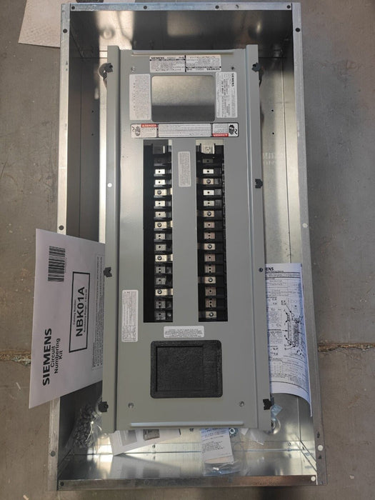 PANELBOARD SIEMENS, 250 AMP, 208Y/120V, MLO, 3PH/4W, 30Sp, Box + NEMA 1 Cover, 38 Inch, P1X30MC250CT