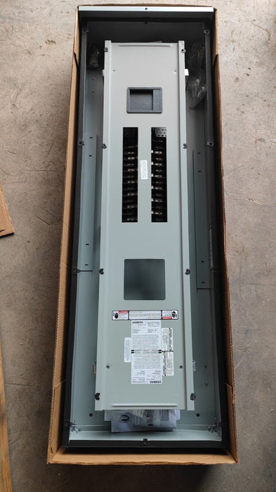 PANELBOARD SIEMENS, 400 AMP, 240V 120V, MLO, 1PH/3W, 30Sp, SINGLE PHASE, NEMA 3R Enclosure, 62 Inch, P1A30MC400AT