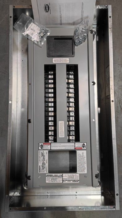 Panelboard SIEMENS, 250 AMP, 480Y/277V, 3PH/4W, 30Sp, NEMA 1 Indoor, 38 Inch, P1E30MC250AT