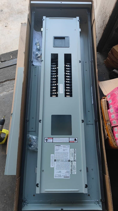 PANELBOARD SIEMENS, 400 AMP, 208/120V, MLO, 3PH/4W, 30Sp, NEMA 3R/12 Enclosure, 62 Inch, P1X30MC400AT