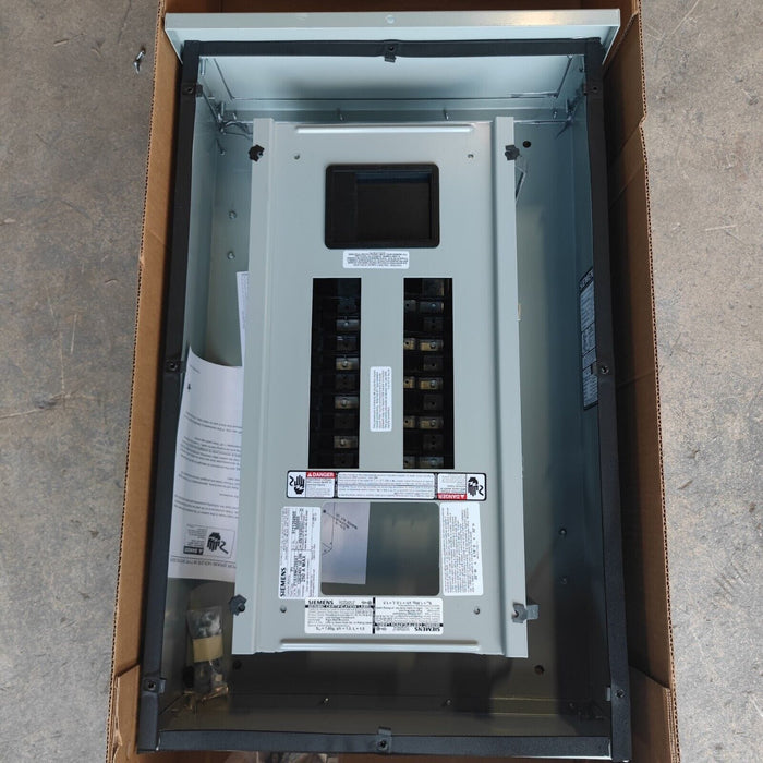 PANELBOARD SIEMENS, 250 AMP, 240/120V, 1PH/3W, SINGLE PHASE, 18Sp, NEMA 3R, 32 Inch, P1A18MC250AT