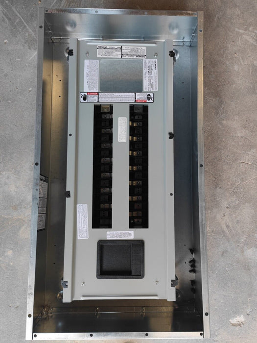 PANELBOARD SIEMENS, 250 AMP, 240/120V, MLO, 1PH/3W, 30Sp, SINGLE PHASE, NEMA 1 Enclosure, 38 Inch, P1A30MC250AT