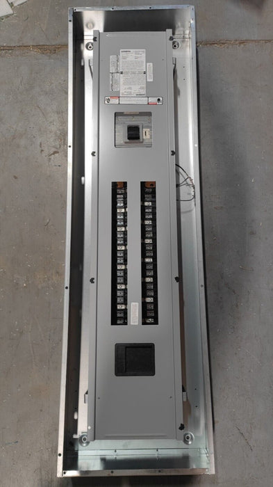 PANELBOARD SIEMENS, 400 AMP, 208Y/120V, MLO (w/ USED MAIN Breaker), 3PH/4W, 42Sp, Enclosure Cover, 68 Inch, P1X42MC400AT