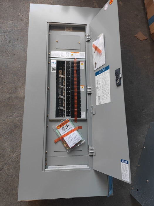Panelboard EATON PRL1x, 100 AMP, 208Y/120V, 3PH/4W, 30Sp, NEMA 1, 48 Inch, PRL1X3100X30A