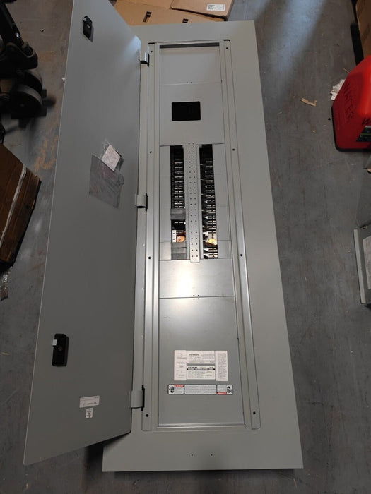 PANELBOARD SIEMENS P3, 800 AMP, 240V, MLO, 3PH/3W, 42Sp, Enclosure and Cover, 74 Inch, P3D74ML800FBS