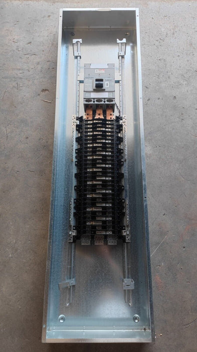 PANELBOARD SIEMENS, 400 AMP, 208Y 120V, MLO (w/ USED MAIN Breaker), 3PH/4W, 54Sp, Box + Cover, 74 Inch, P1X54MC400AT