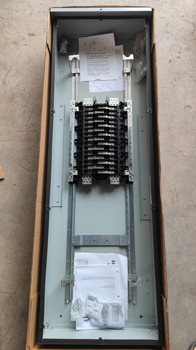 PANELBOARD SIEMENS, 400 AMP, 240V 120V, MLO, 1PH/3W, 30Sp, SINGLE PHASE, NEMA 3R Enclosure, 62 Inch, P1A30MC400AT