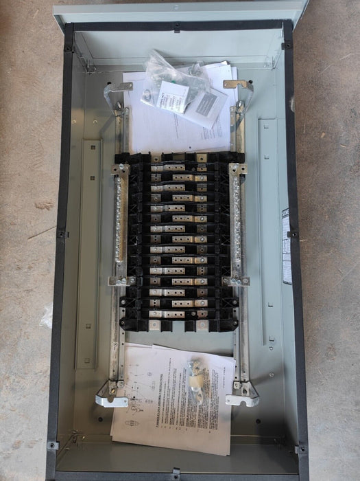 PANELBOARD SIEMENS, 250 AMP, 240/120V, 1PH/3W, 30Sp, SINGLE PHASE, NEMA 3R Outdoor, 38 Inch, P1A30MC250AT