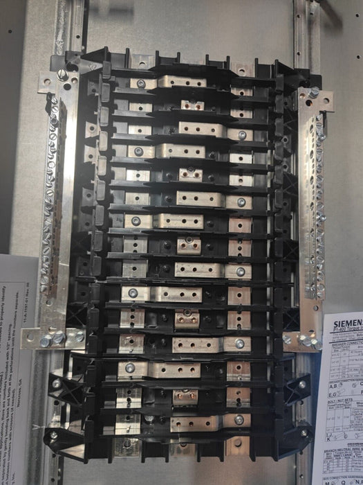 PANELBOARD SIEMENS, 250 AMP, 208Y/120V, MLO, 3PH/4W, 30Sp, Box + NEMA 1 Cover, 38 Inch, P1X30MC250CT