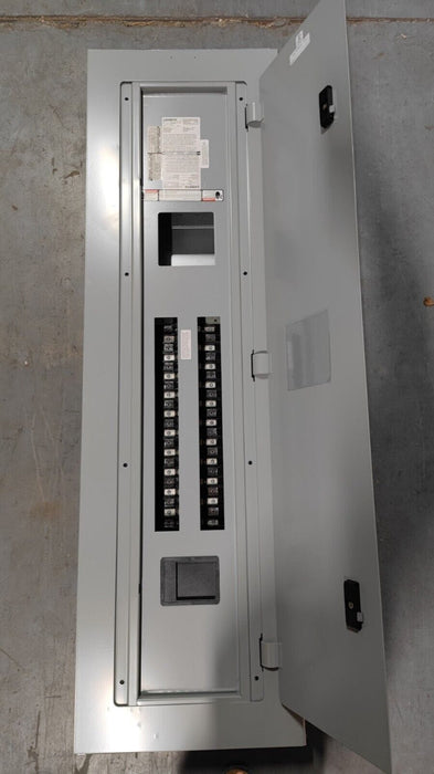 PANELBOARD SIEMENS, 400 AMP, 240V / 120V, MLO, 1PH/3W, 42Sp, SINGLE PHASE, Box + Cover, 68 inch P1A42MC400CT