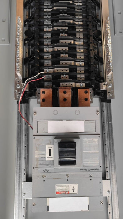 PANELBOARD SIEMENS, 400 AMP, 208Y/120V, MLO (w/ Used MAIN Breaker), 3PH/4W, 54Sp, NEMA 3R Outdoor, 74 Inch, P1X54MC400AT