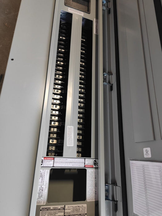 PANELBOARD SIEMENS, 250 AMP, 208Y/120V, MLO, 3PH/4W, 54Sp, NEMA 3R/12 Enclosure, 50 Inch, P1X54MC250AT