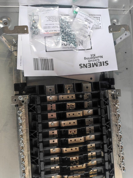PANELBOARD SIEMENS, 250 AMP, 208/120V, MLO, 3PH/4W, 54Sp, NEMA 1 Enclosure, 50 Inch, P1X54MC250AT