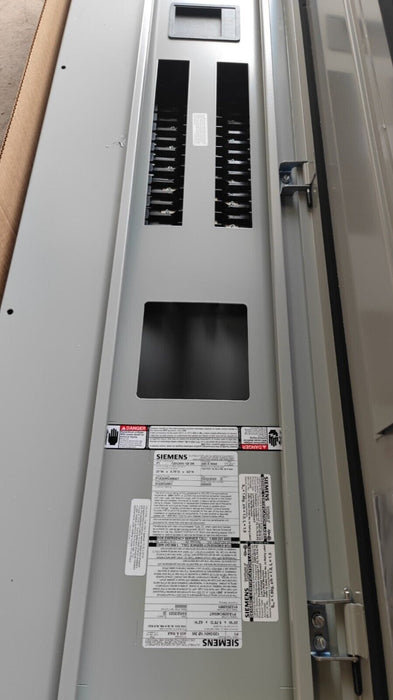 PANELBOARD SIEMENS, 400 AMP, 240V 120V, MLO, 1PH/3W, 30Sp, SINGLE PHASE, NEMA 3R Enclosure, 62 Inch, P1A30MC400AT