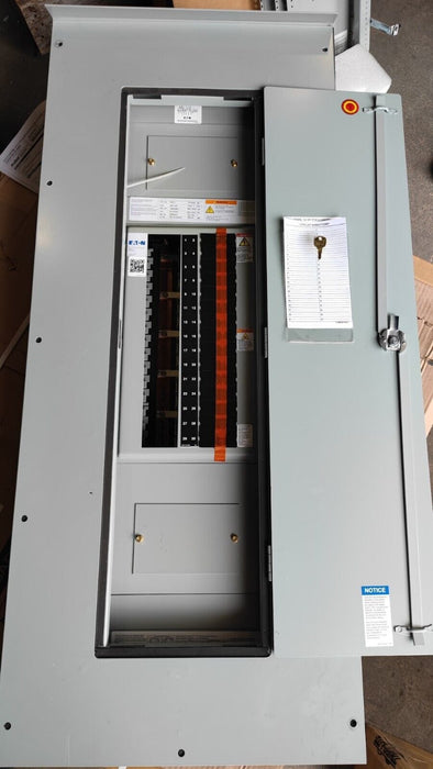 Panelboard EATON PRL1x, 100 AMP, 208Y/120V, 3PH/4W, 30Sp, NEMA 3R, 48 Inch, PRL1X3100X30C