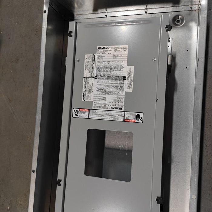 PANELBOARD SIEMENS, 400 AMP, 240V / 120V, MLO, 1PH/3W, 42Sp, SINGLE PHASE, Box + Cover, 68 inch P1A42MC400CT