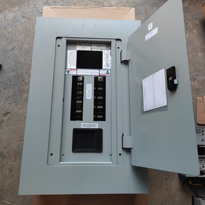PANELBOARD SIEMENS, 250 AMP, 240/120V, 1PH/3W, 18Sp, SINGLE PHASE, NEMA 1 Indoor, 32 Inch, P1A18MC250AT