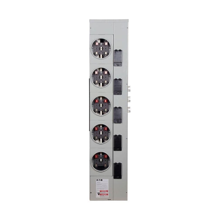 Meter Box EATON 1MM512RRL, 800A, 125A per socket, 5 Sockets, NEMA 3R (Indoor/Outdoor)