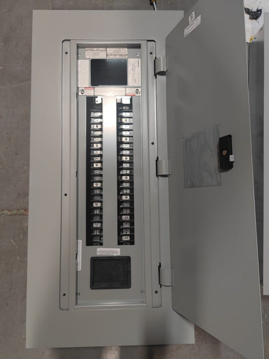 PANELBOARD SIEMENS, 250 AMP, 208Y/120V, MLO, 3PH/4W, 42Sp, Box + NEMA 1 Cover, 44 Inch, P1X42MC250AT