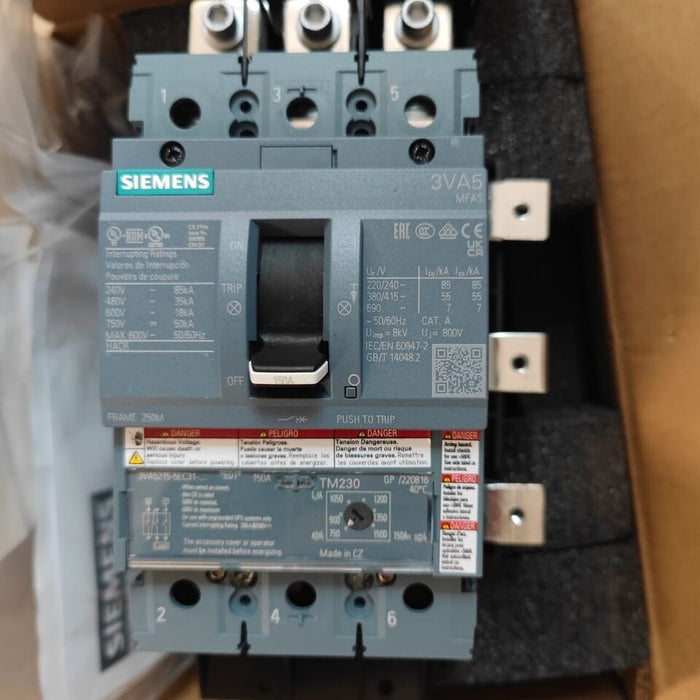 Main Breaker Kit Siemens MBKVAM3150A, 150A, 3-Phase