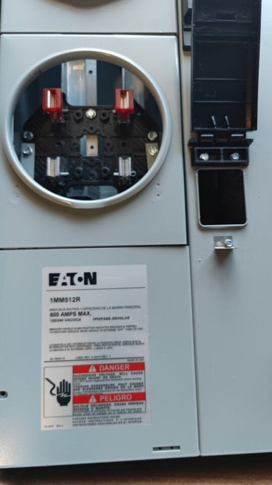 Meter Box EATON 1MM512R, 800A, 125A per socket, 5 Sockets, NEMA 3R (Indoor/Outdoor)