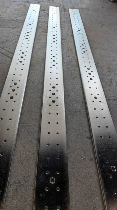Eaton PRL4 Comparable 2000A Copper Buss Bars - Panel Size 53x3.15x0.4 inches - Lot of 3 Pieces
