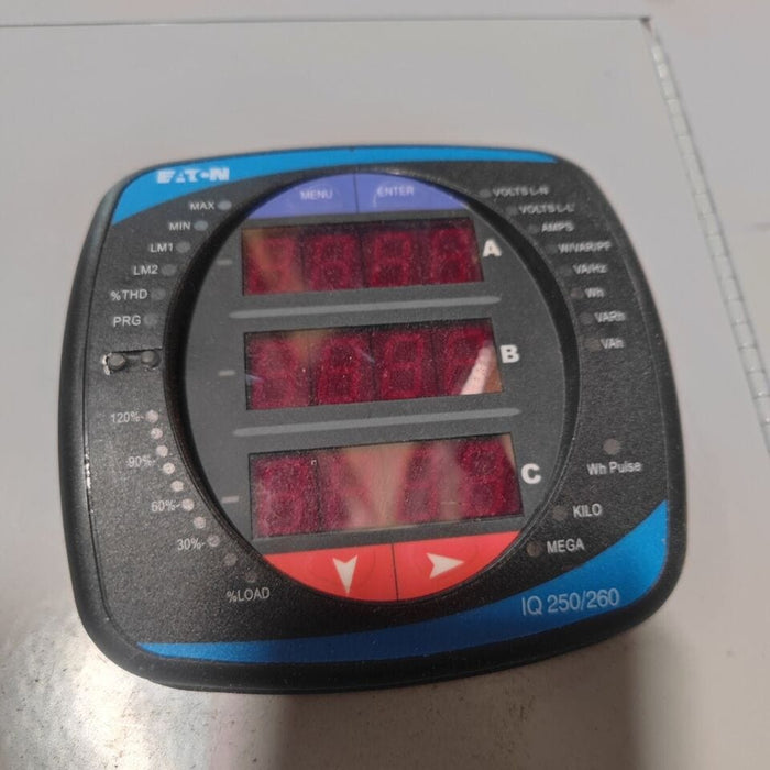 Energy Meter Eaton NSB IQ260MA65100, 5A, 265V (Used)