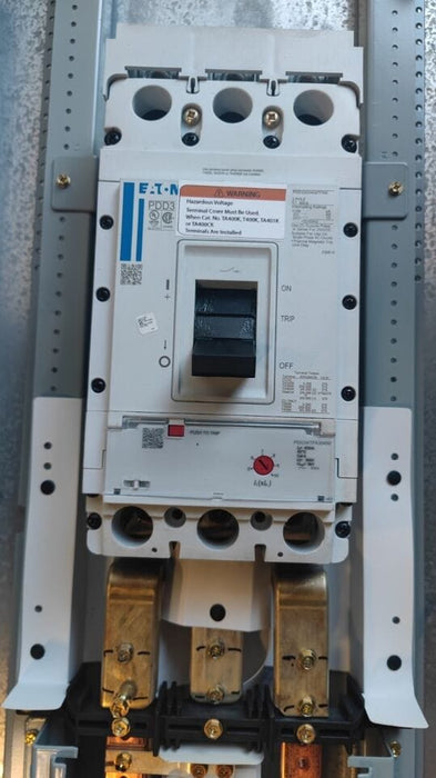 Panelboard EATON PRL1x, 400A, 208Y/120V, 3PH/4W, MLO, 42Sp, NEMA 1, 60 Inch, PRL1X3400X42C