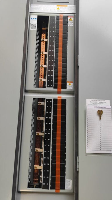 Panelboard EATON PRL1x, 225 AMP, 208Y/120V, 3PH/4W, 60Sp, NEMA 3R, 72 Inch, PRL1X3225X60C