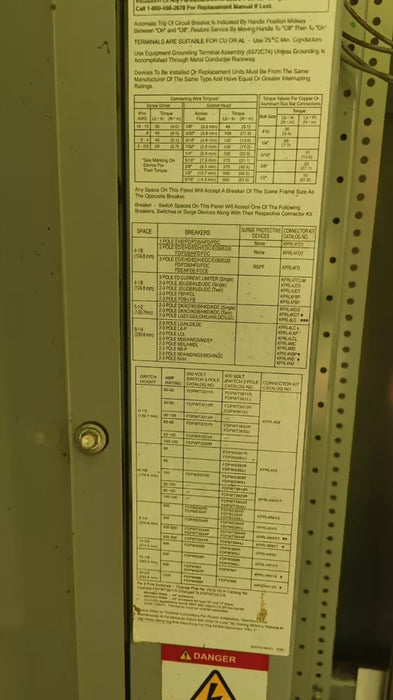 Switchboard/Panelboard EATON PRL4, 2000 AMP, 480Y/277V, 3PH/4W, NEMA 3R