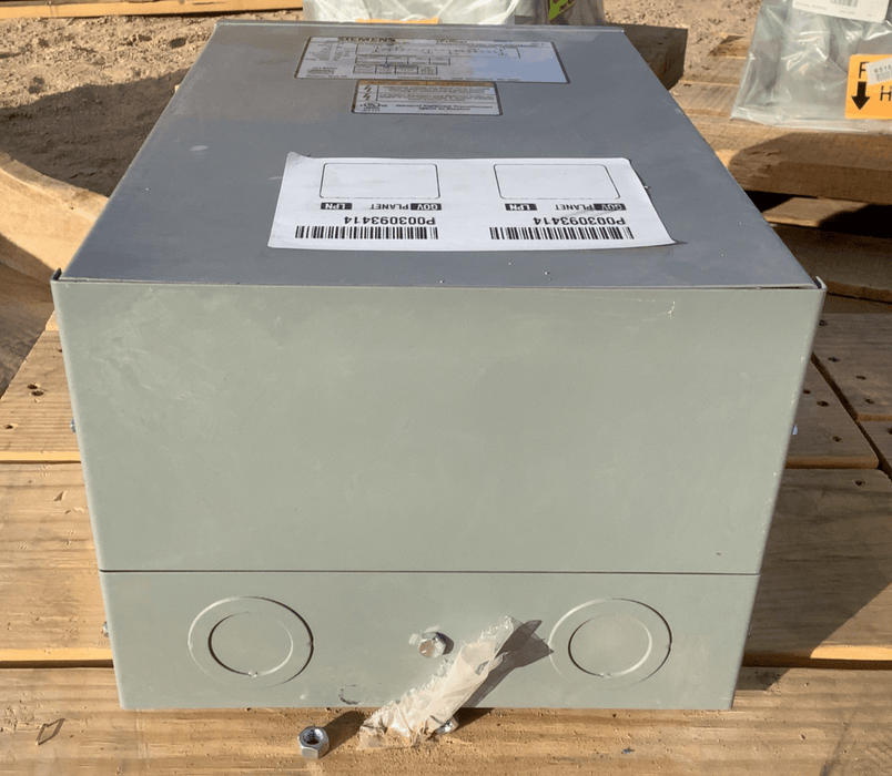 Transformer SIEMENS, 7.5 kVa, 480V, 240V/120V, NEMA 3R, 1F1R007