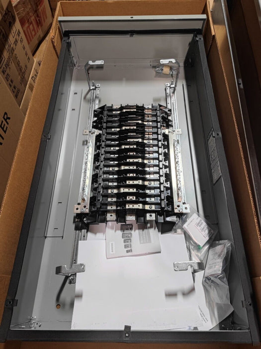 PANELBOARD SIEMENS, 250 AMP, 480/277V, MLO, 3PH/4W, 30Sp, NEMA 3R/12, 38 Inch, P1E30MC250AT