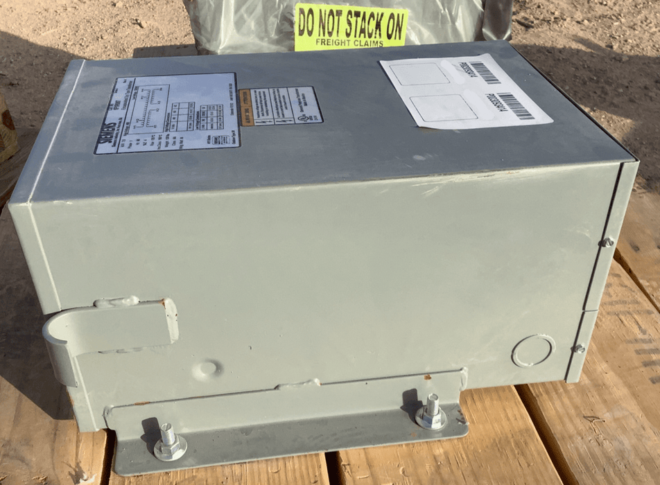 Transformer SIEMENS, 7.5 kVa, 480V, 240V/120V, NEMA 3R, 1F1R007