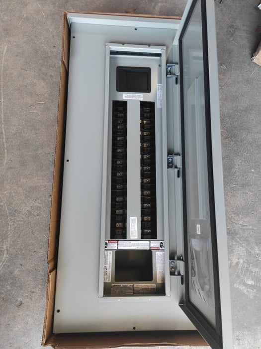 PANELBOARD SIEMENS, 250 AMP, 240V/120V, 1PH/3W, Single Phase, 42Sp, NEMA 3R, 44 Inch, P1A42MC250AT