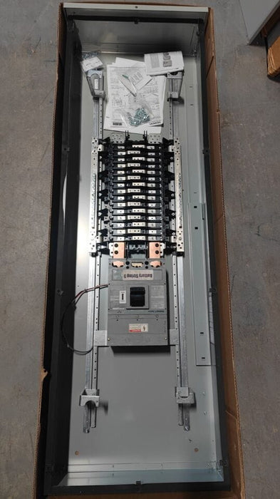 PANELBOARD SIEMENS, 400 AMP, 240V/120V, 1PH/3W, 30Sp, (w/ USED Main Breaker), Nema 3R Outdoor, 62 Inch, P1A30MC400AT