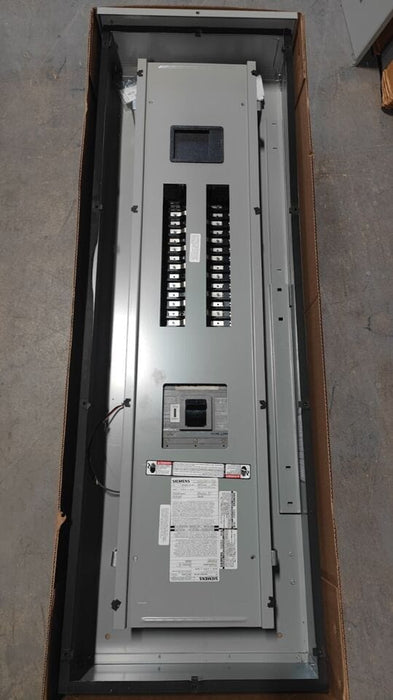 PANELBOARD SIEMENS, 400 AMP, 240V/120V, 1PH/3W, 30Sp, (w/ USED Main Breaker), Nema 3R Outdoor, 62 Inch, P1A30MC400AT