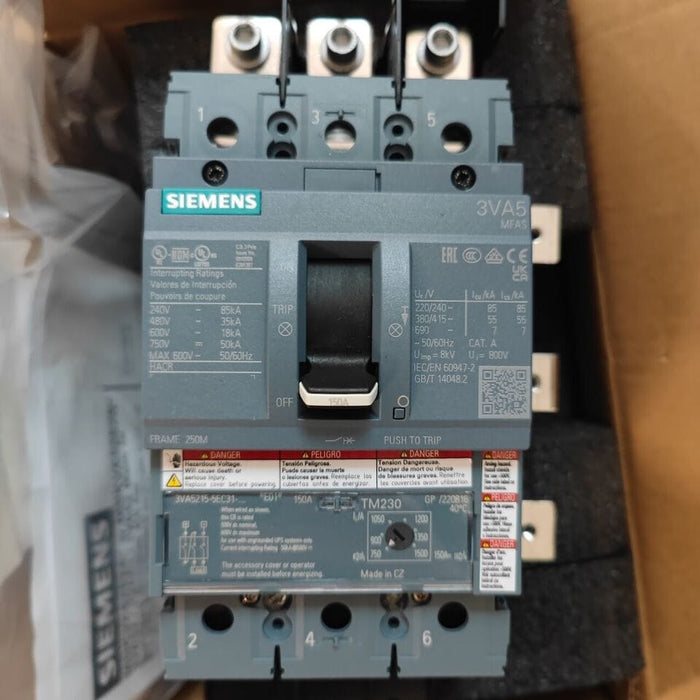 Main Breaker Kit Siemens MBKVAM3150A, 150A, 3-Phase